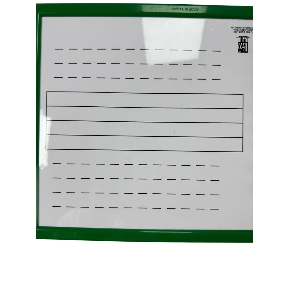 EZ Notes Magnetic Music Theory Whiteboard Grand Staff Piano Keyboard Lined Board